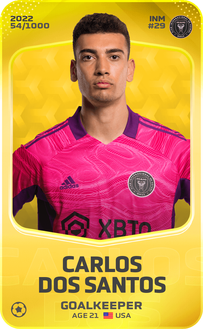 Carlos dos Santos 2022-23 • Limited 54/1000