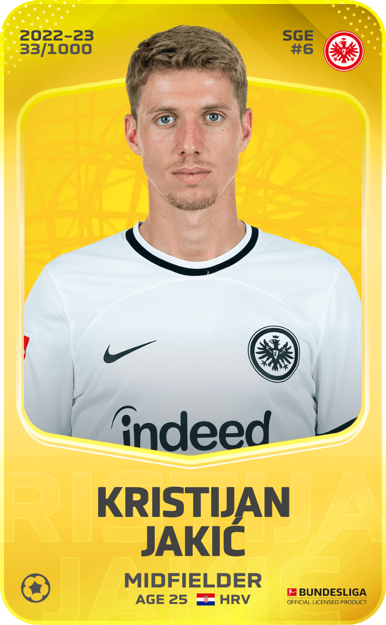 Kristijan Jakić 2022-23 • Limited 33/1000