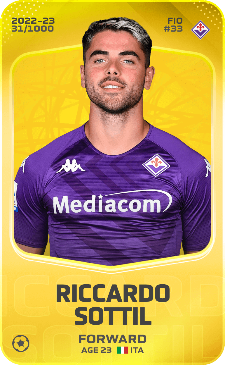 Riccardo Sottil 2022-23 • Limited 31/1000