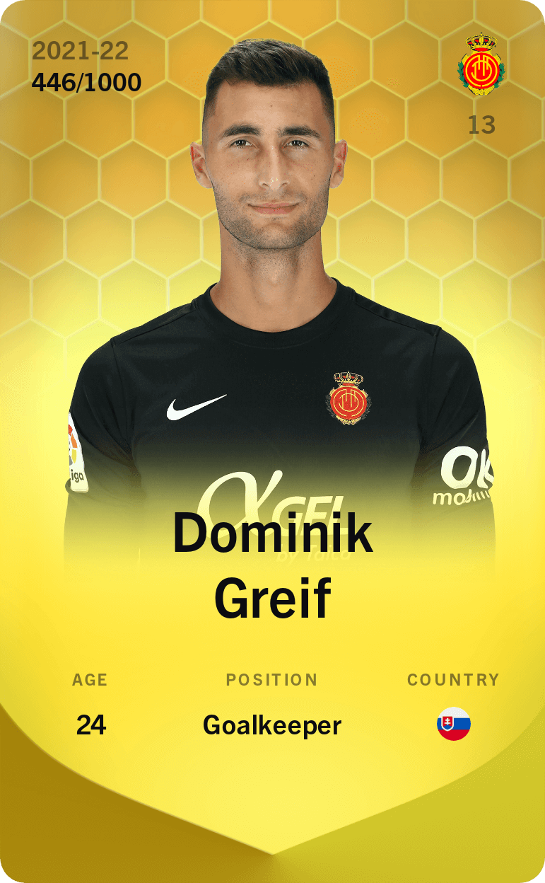 Dominik Greif 2021-22 • Limited 446/1000