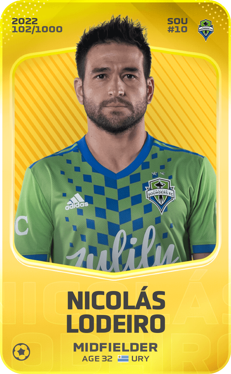 Nicolás Lodeiro 2022-23 • Limited 102/1000