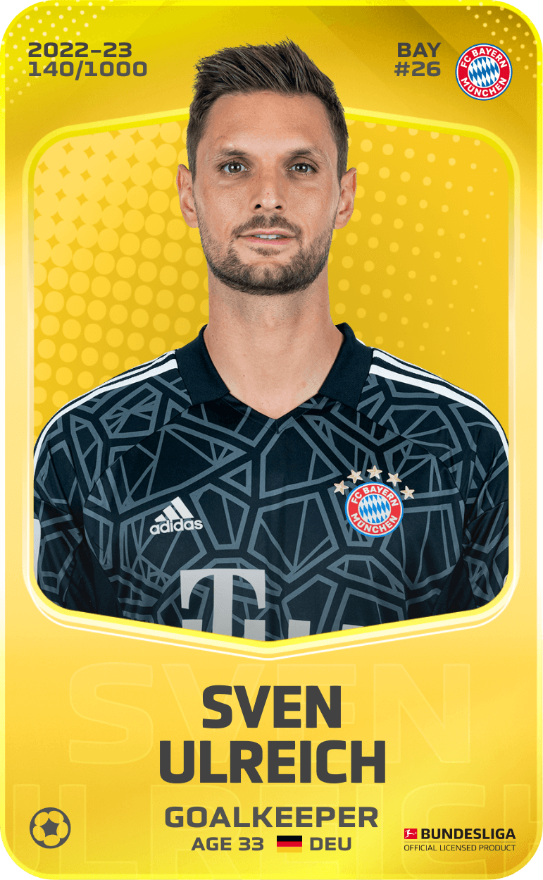 Sven Ulreich 2022-23 • Limited 140/1000
