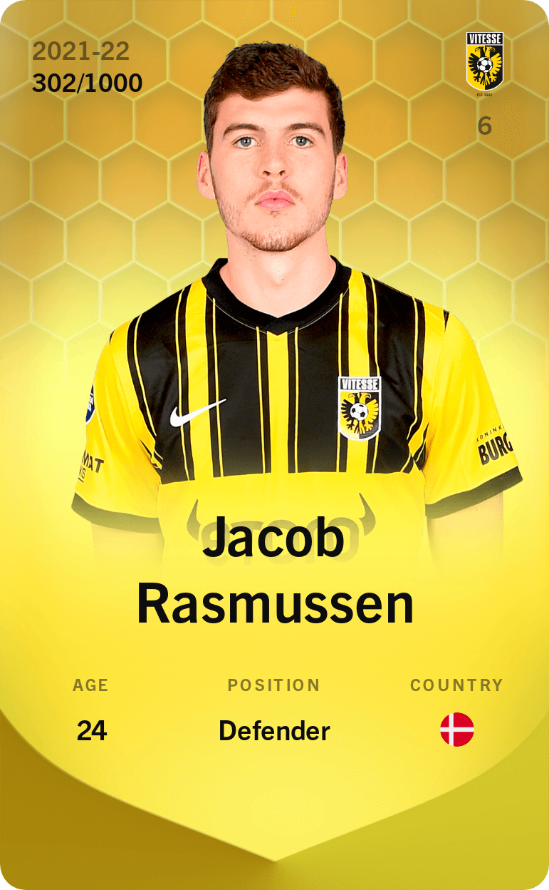 Jacob Rasmussen 2021-22 • Limited 302/1000