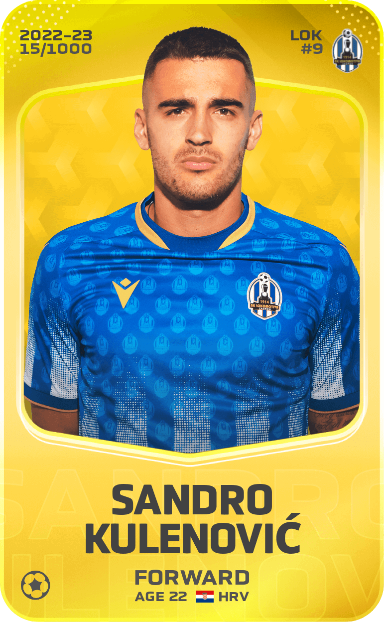 Sandro Kulenović 2022-23 • Limited 15/1000
