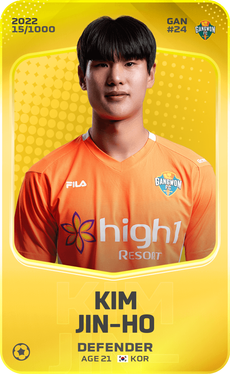 Kim Jin-Ho 2022-23 • Limited 15/1000