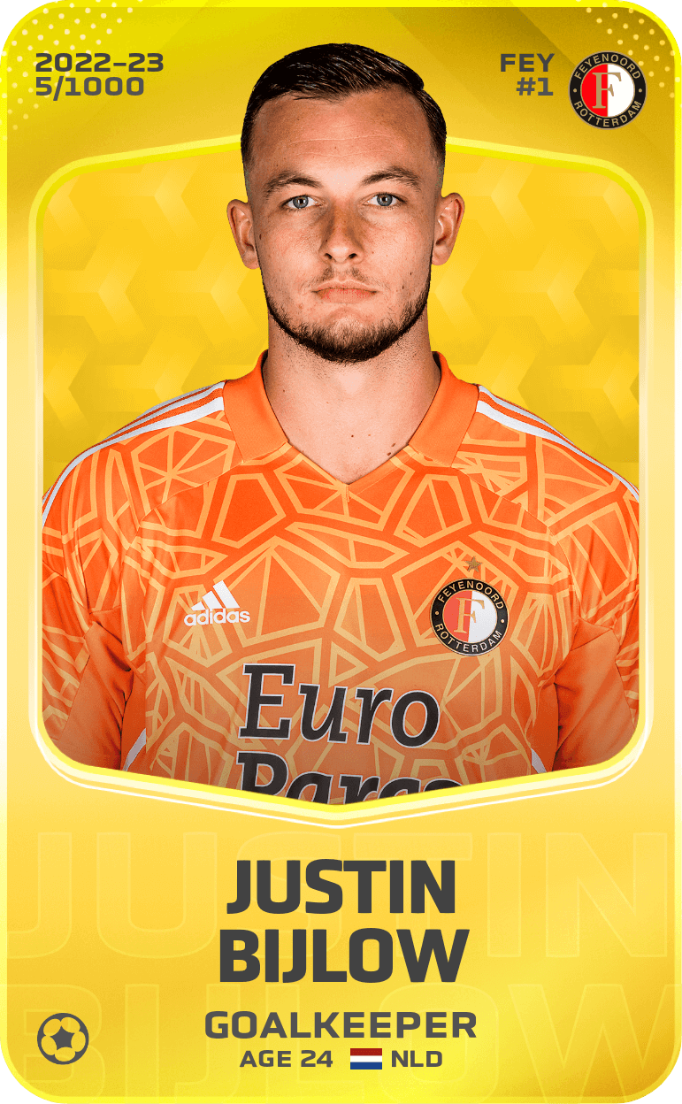 Justin Bijlow 2022-23 • Limited 5/1000