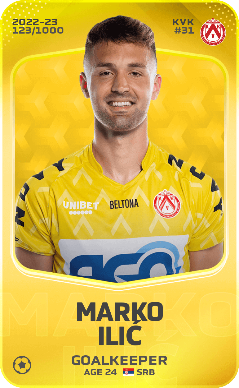 Marko Ilić 2022-23 • Limited 123/1000