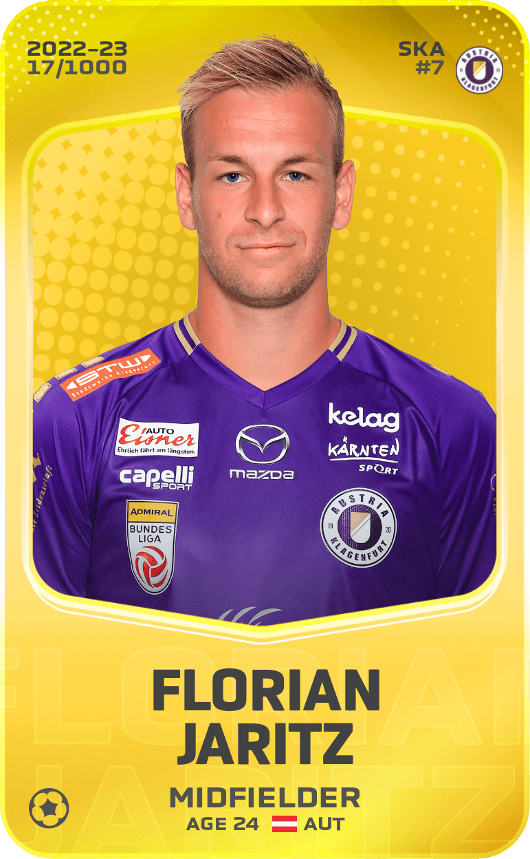 Florian Jaritz 2022-23 • Limited 17/1000