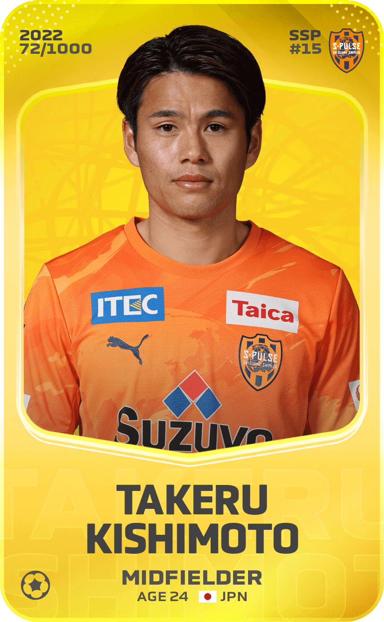 Takeru Kishimoto 2022-23 • Limited 72/1000