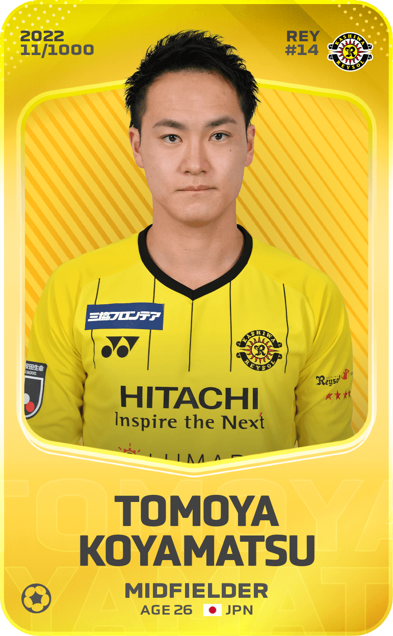 Tomoya Koyamatsu 2022-23 • Limited 11/1000