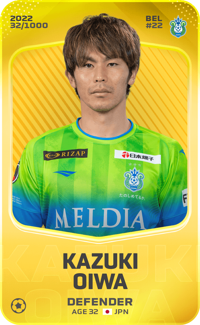 Kazuki Oiwa 2022-23 • Limited 32/1000