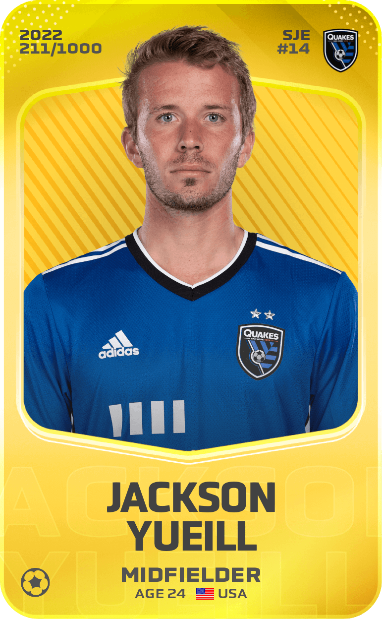 Jackson Yueill 2022-23 • Limited 211/1000