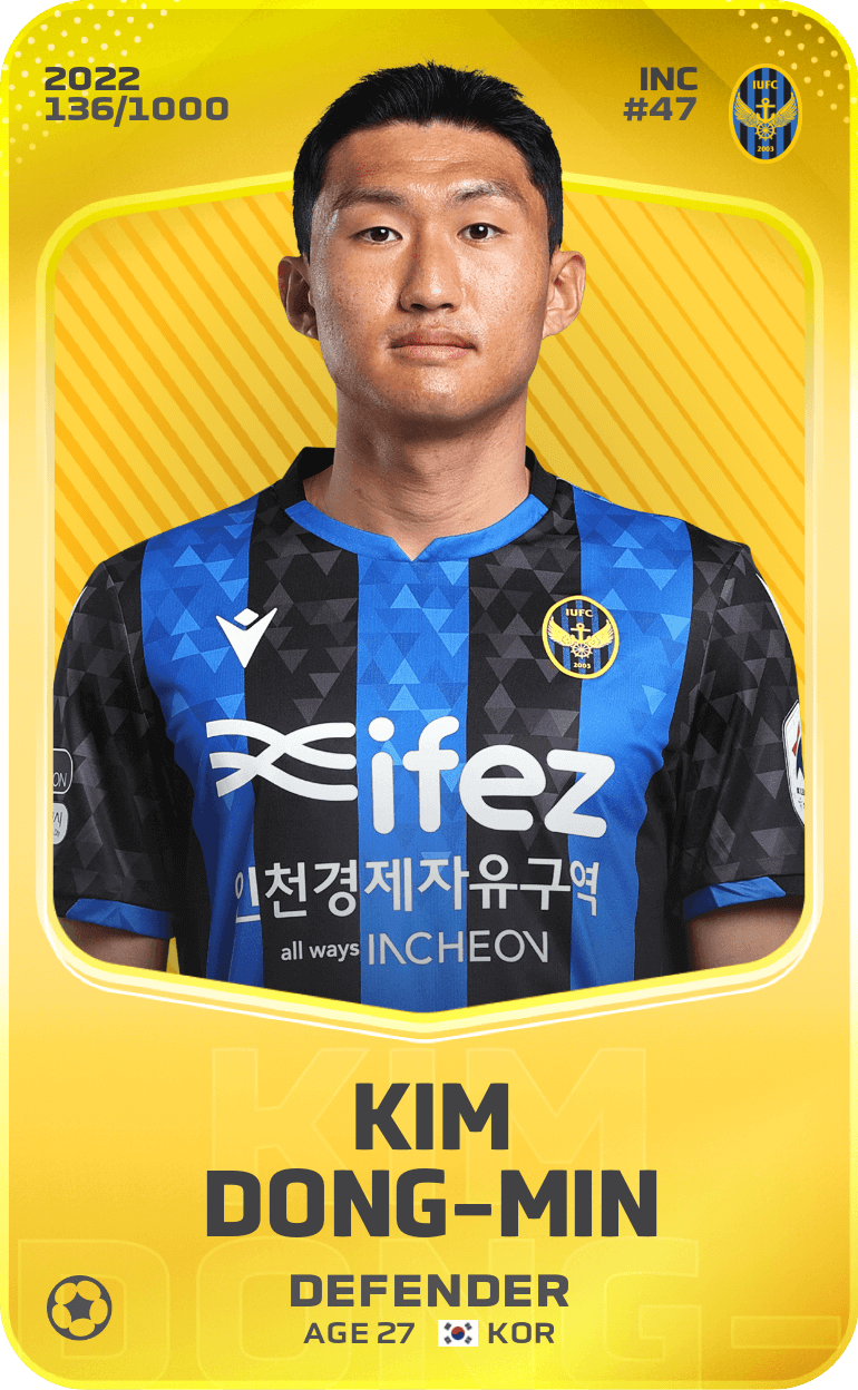 Kim Dong-Min 2022-23 • Limited 136/1000
