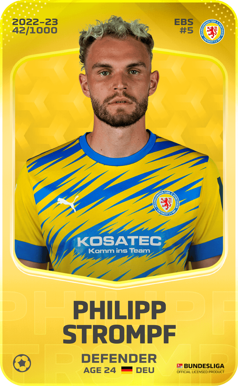 Philipp Strompf 2022-23 • Limited 42/1000