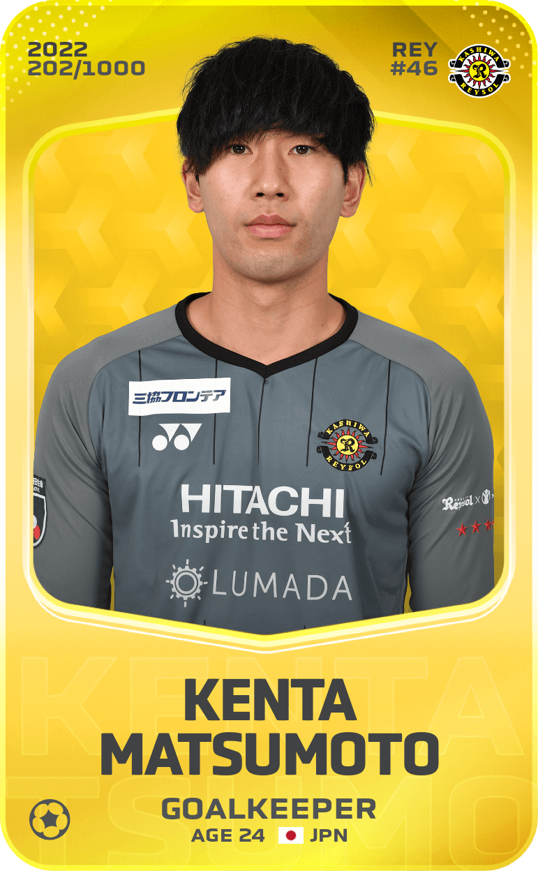 Kenta Matsumoto 2022-23 • Limited 202/1000