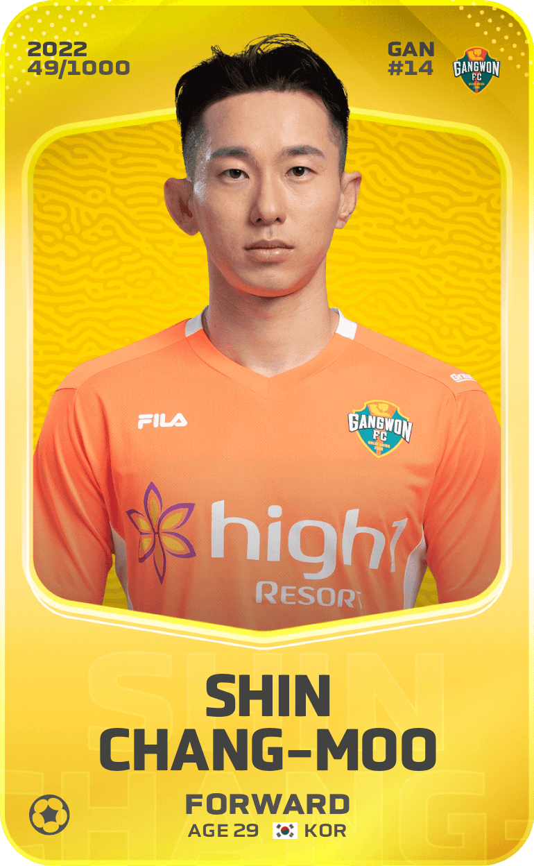 Shin Chang-Moo 2022-23 • Limited 49/1000