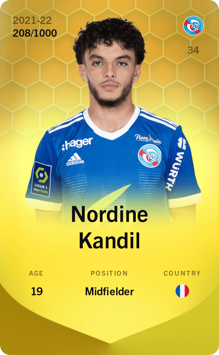 Nordine Kandil 2021-22 • Limited 208/1000