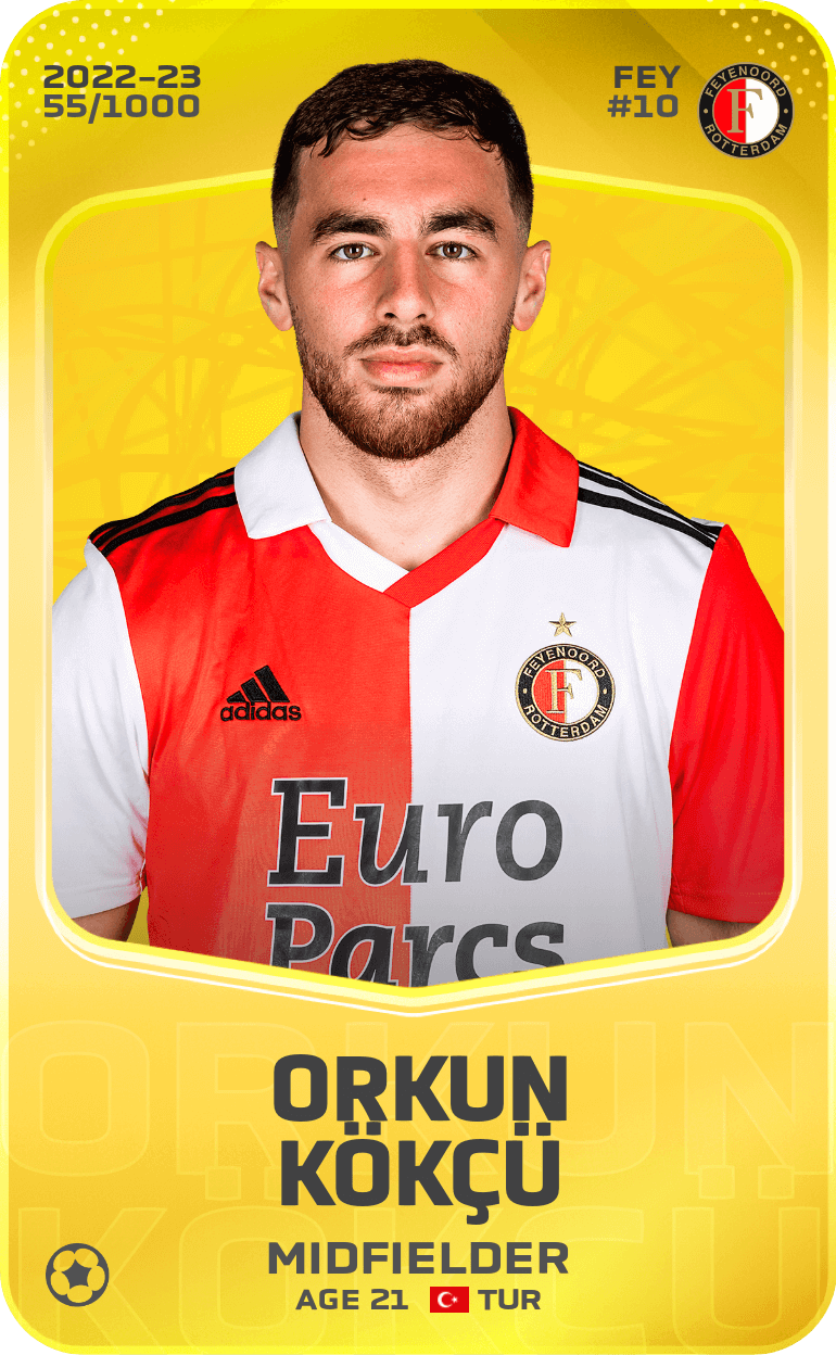 Orkun Kökçü 2022-23 • Limited 55/1000