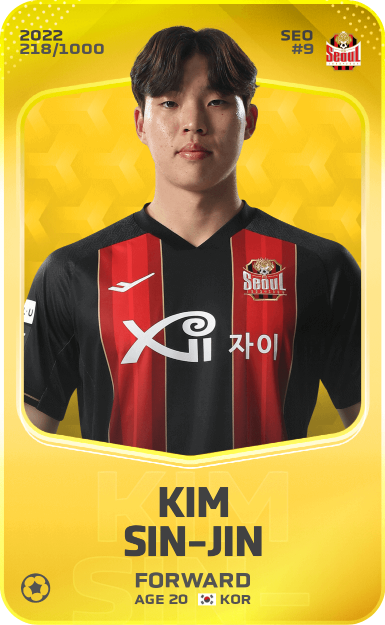 Kim Sin-Jin 2022-23 • Limited 218/1000