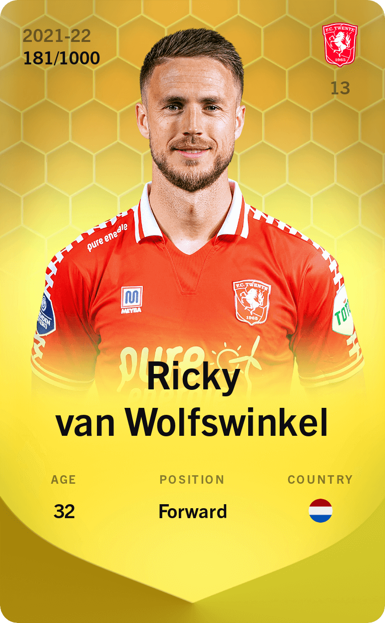 Ricky van Wolfswinkel 2021-22 • Limited 181/1000