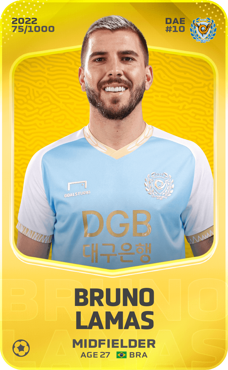 Bruno Lamas 2022-23 • Limited 75/1000