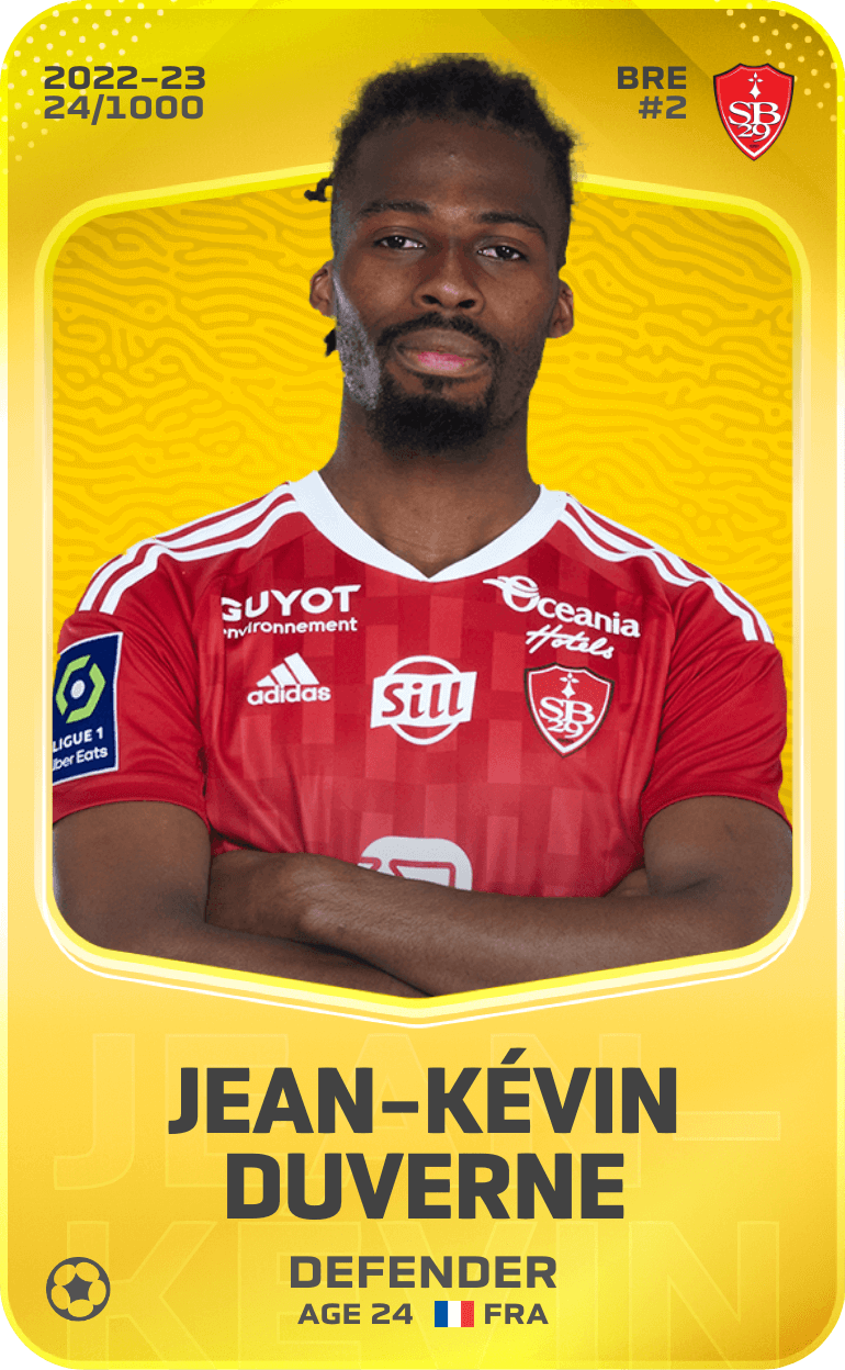 Jean-Kévin Duverne 2022-23 • Limited 24/1000