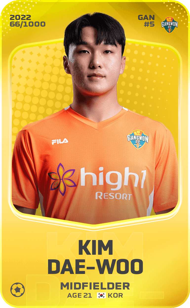 Kim Dae-Woo 2022-23 • Limited 66/1000