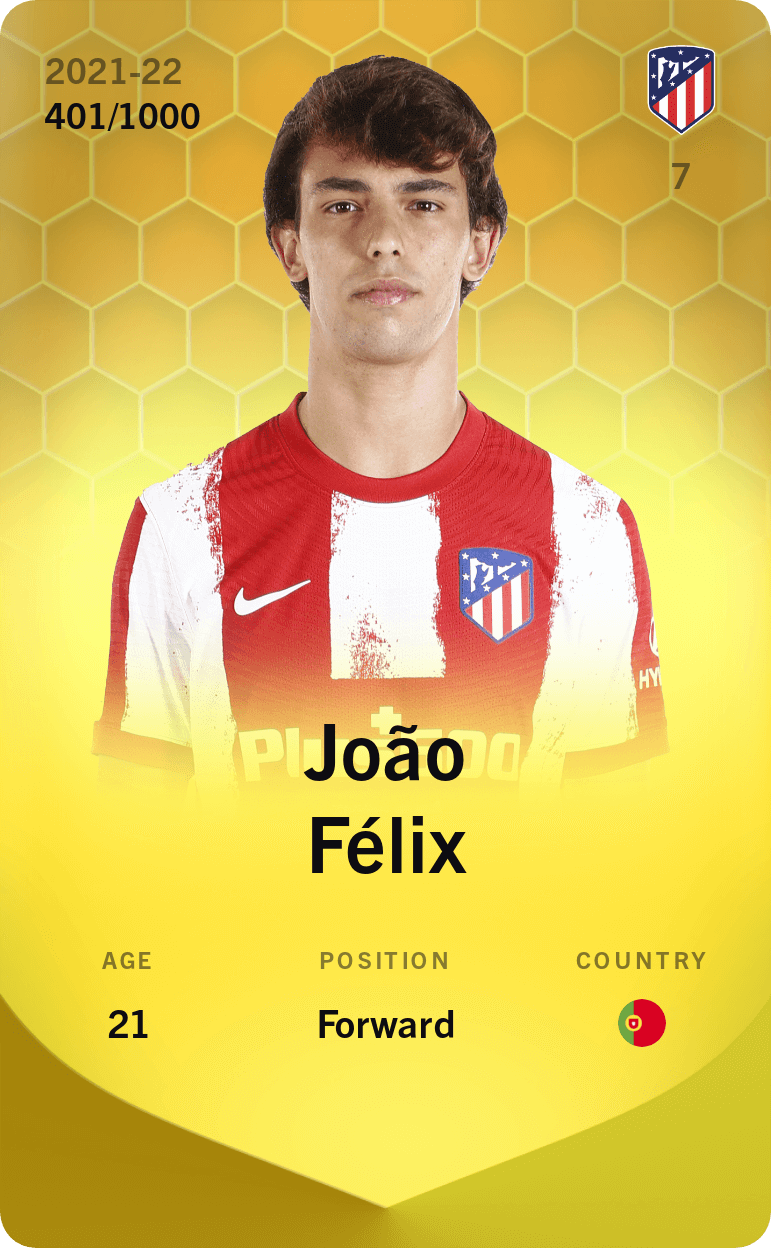João Félix 2021-22 • Limited 401/1000