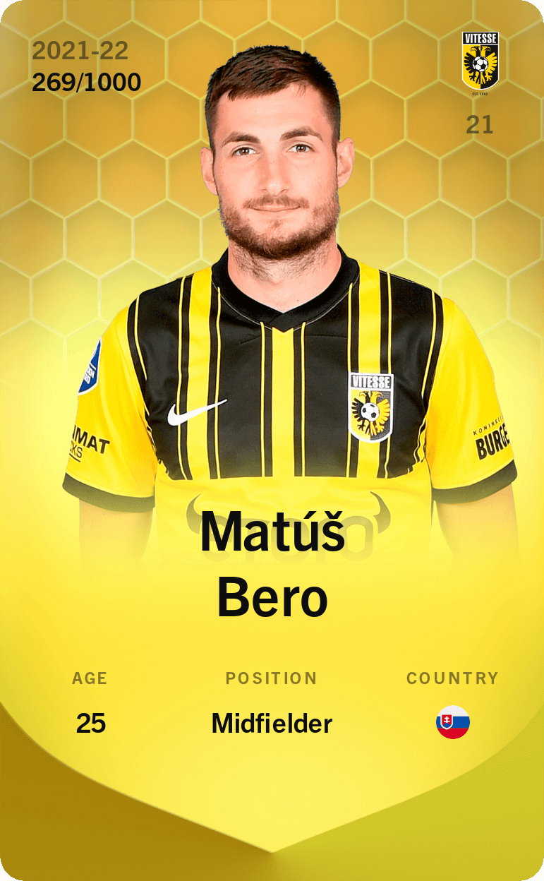 Matúš Bero 2021-22 • Limited 269/1000