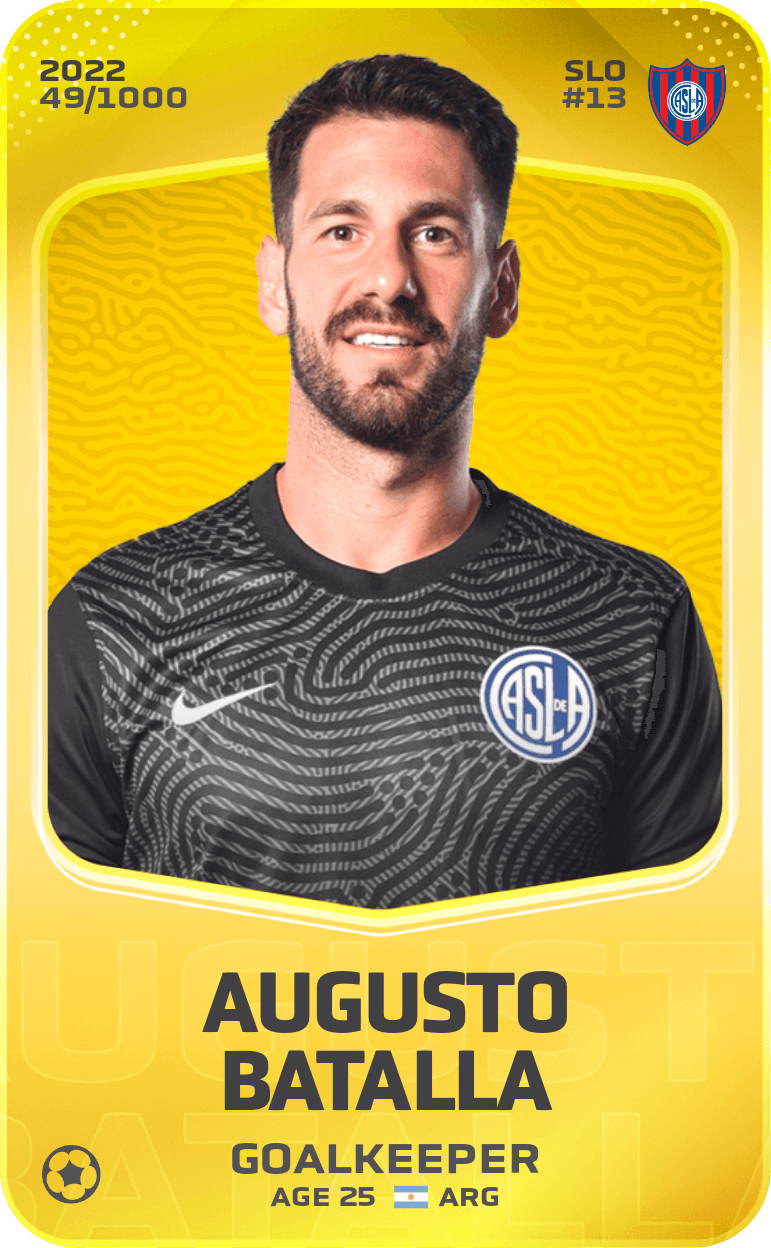 Augusto Batalla 2022-23 • Limited 49/1000