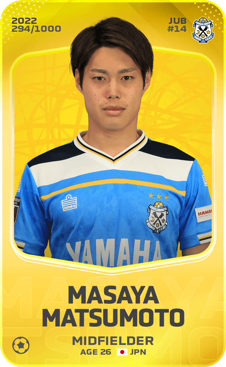 Masaya Matsumoto 2022-23 • Limited 294/1000
