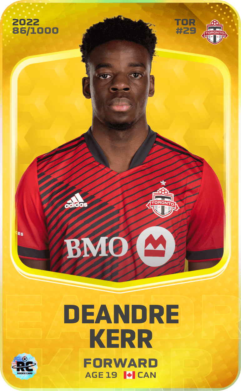 Deandre Kerr 2022-23 • Limited 86/1000