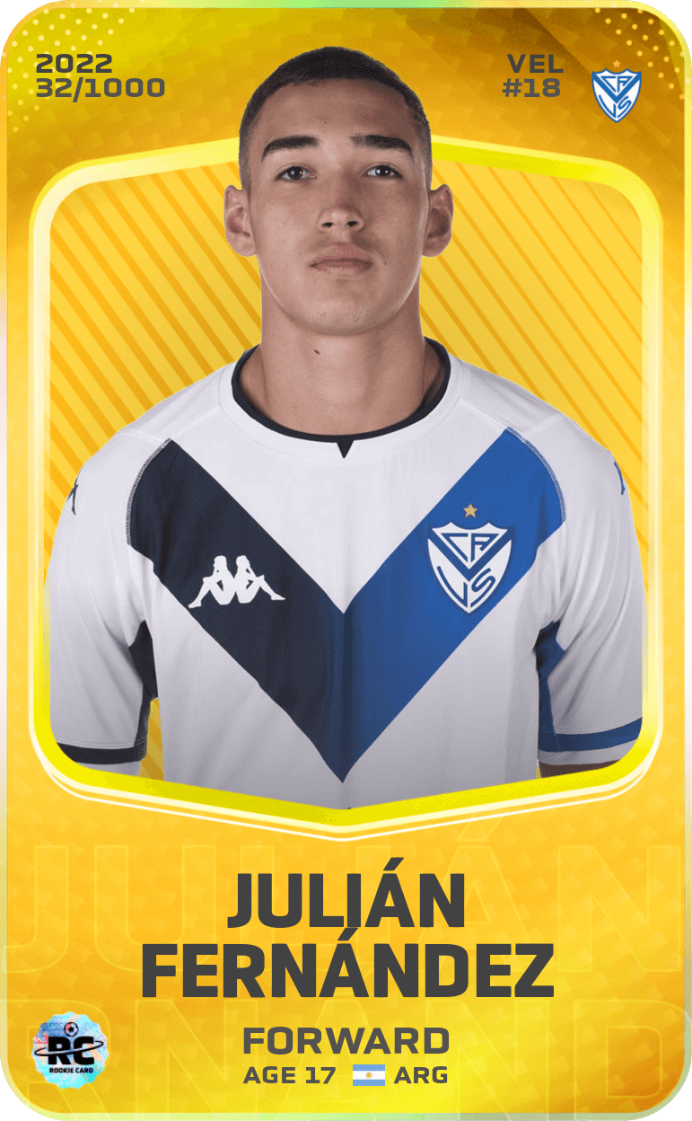 Julián Fernández 2022-23 • Limited 32/1000