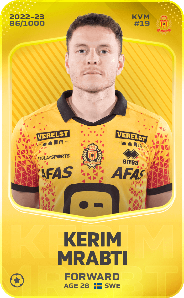 Kerim Mrabti 2022-23 • Limited 86/1000