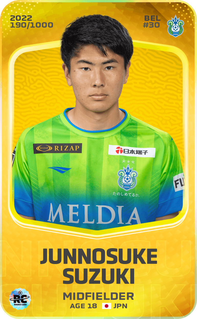 Junnosuke Suzuki 2022-23 • Limited 190/1000
