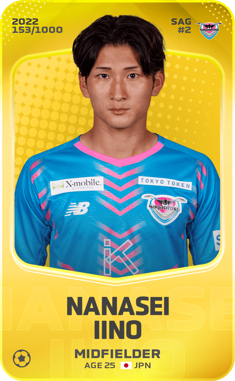 Nanasei Iino 2022-23 • Limited 153/1000