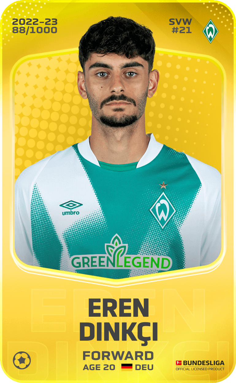Eren Dinkçi 2022-23 • Limited 88/1000