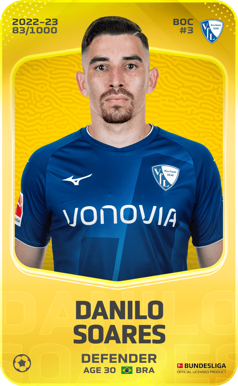Danilo Soares 2022-23 • Limited 83/1000