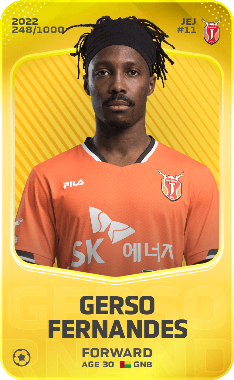 Gerso Fernandes 2022-23 • Limited 248/1000