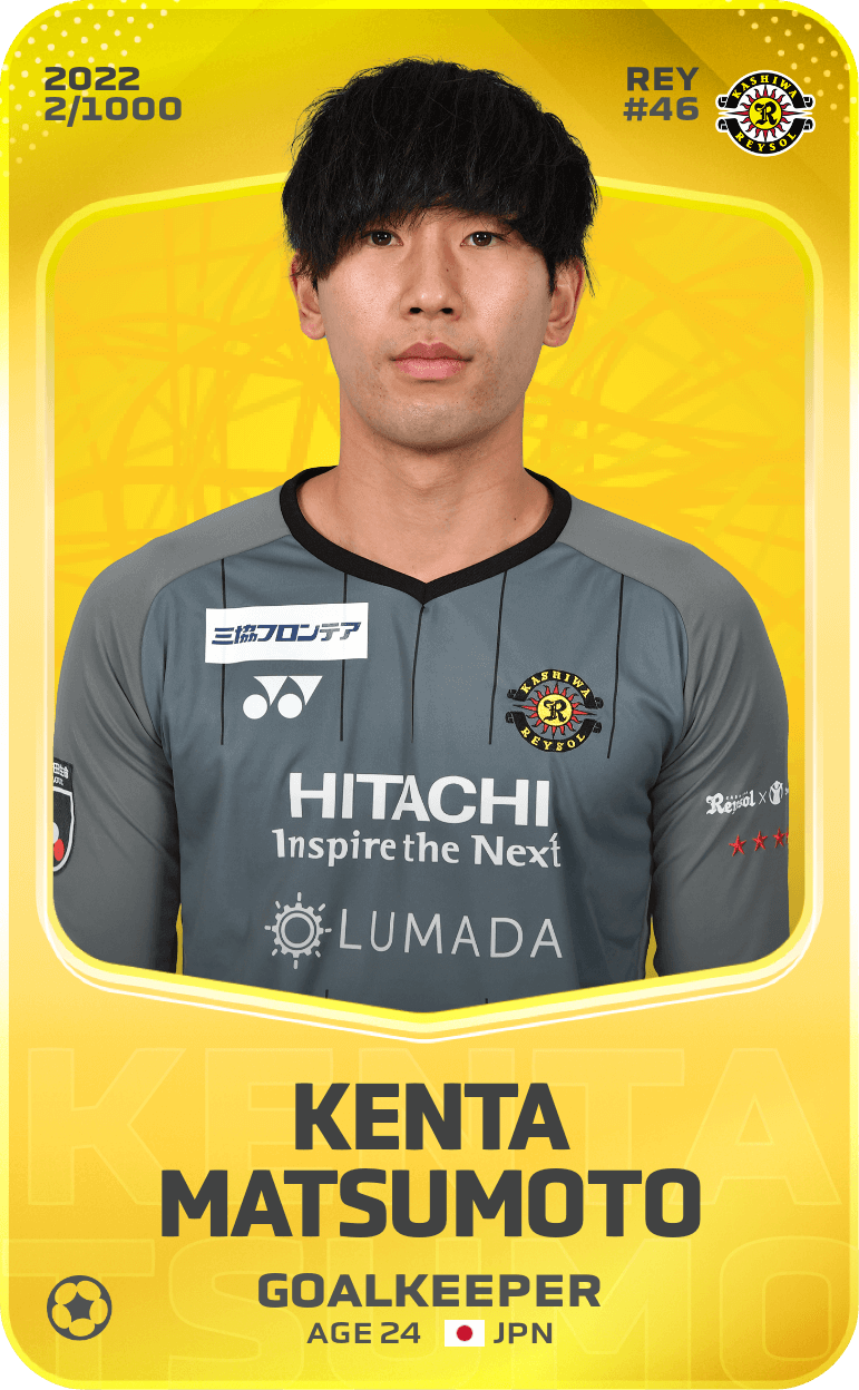Kenta Matsumoto 2022-23 • Limited 2/1000