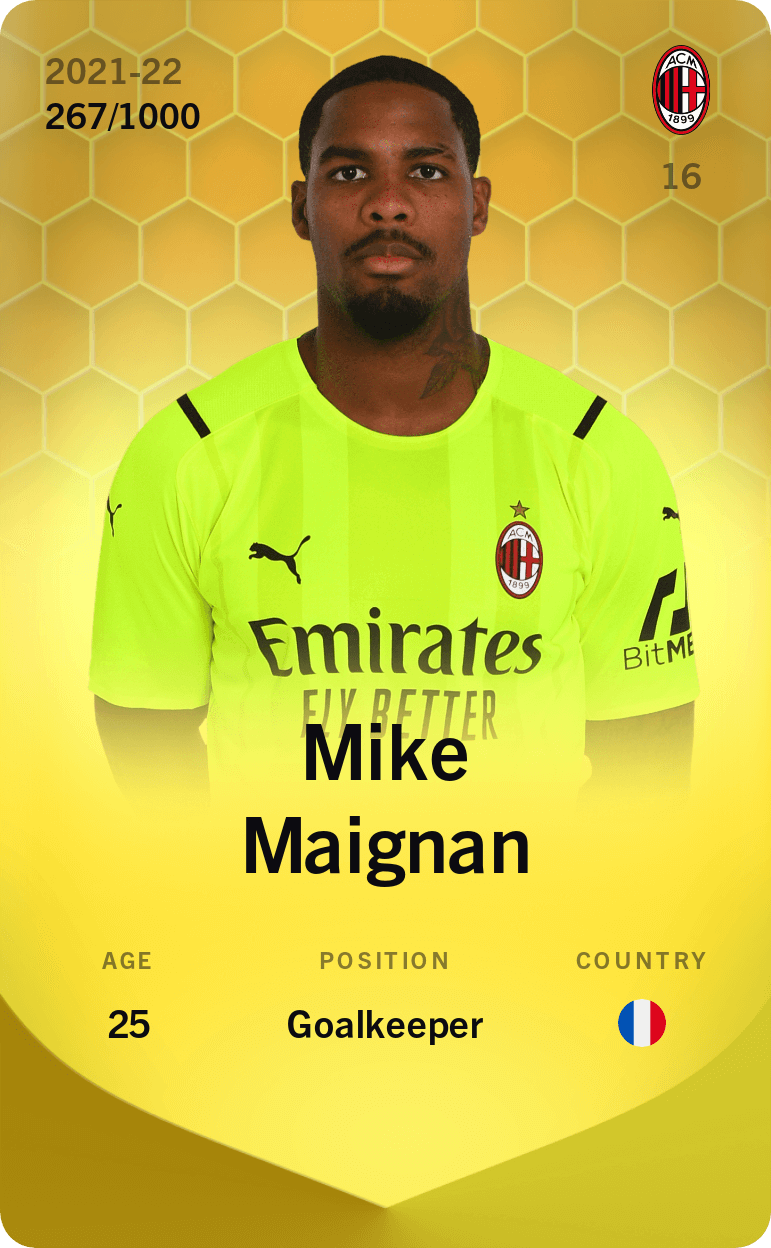 Mike Maignan 2021-22 • Limited 267/1000