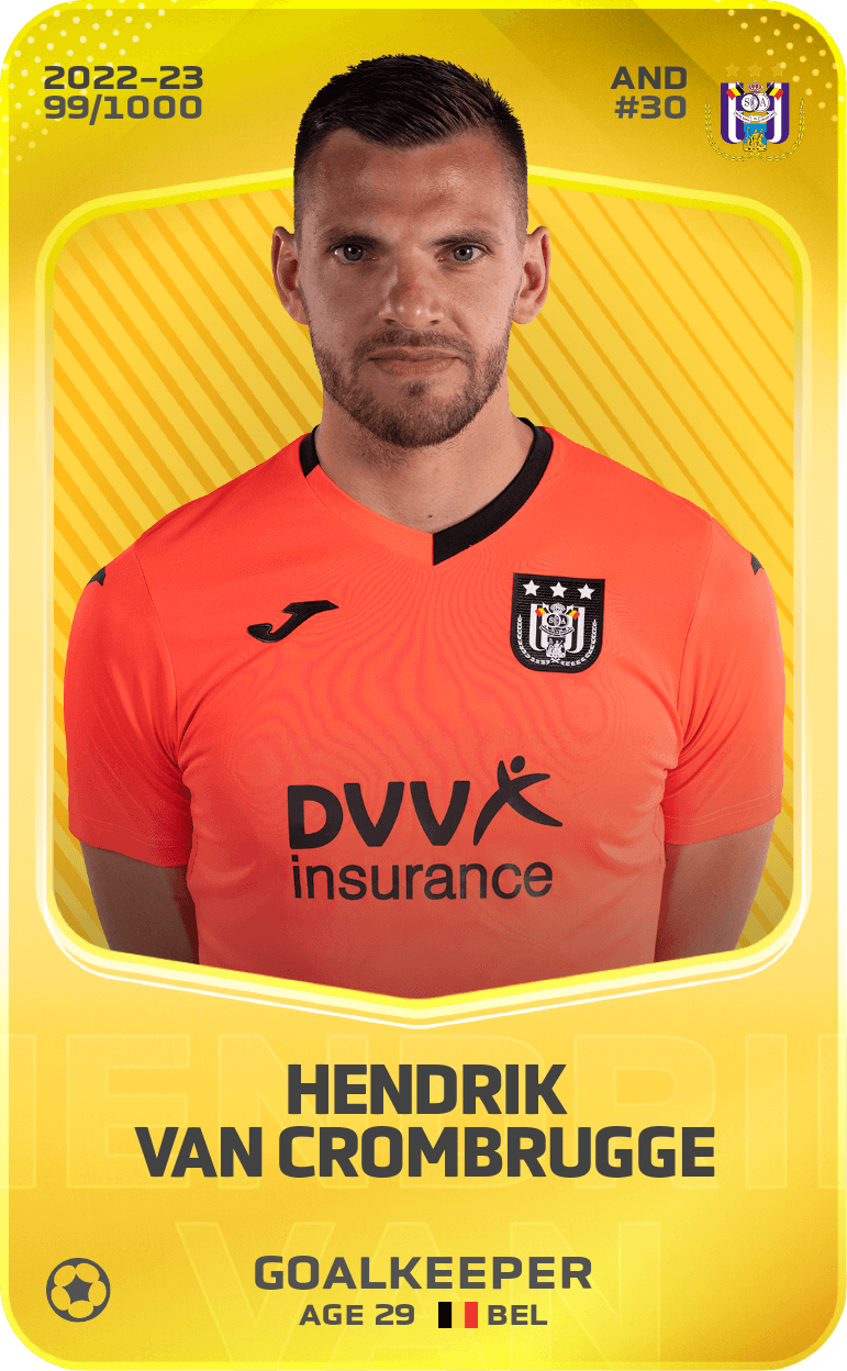 Hendrik Van Crombrugge 2022-23 • Limited 99/1000