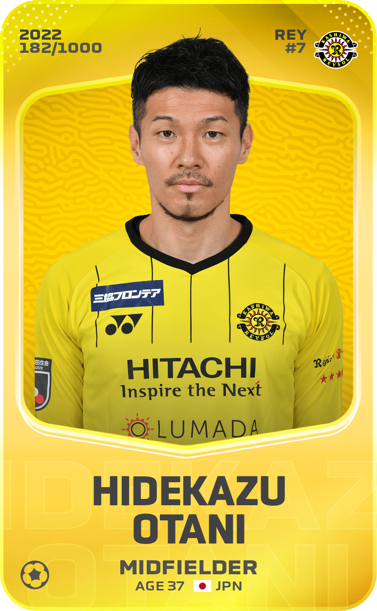 Sorare - Sorare Official - Hidekazu Otani 2022-23 • Limited 182/1000 - NFT # 50977828571484882336852089858627003196369557477210353949817301036893987622848