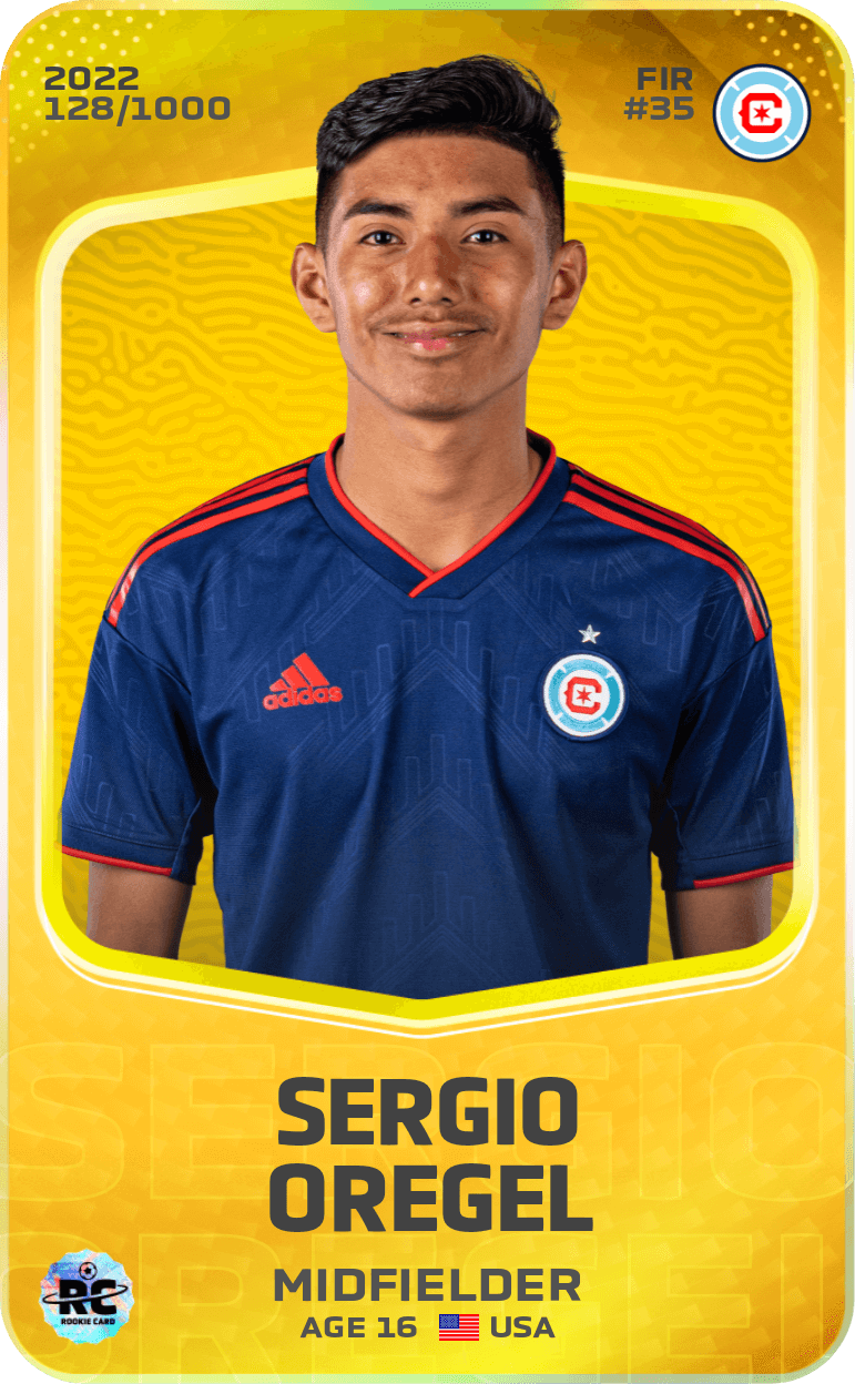 Sergio Oregel 2022-23 • Limited 128/1000