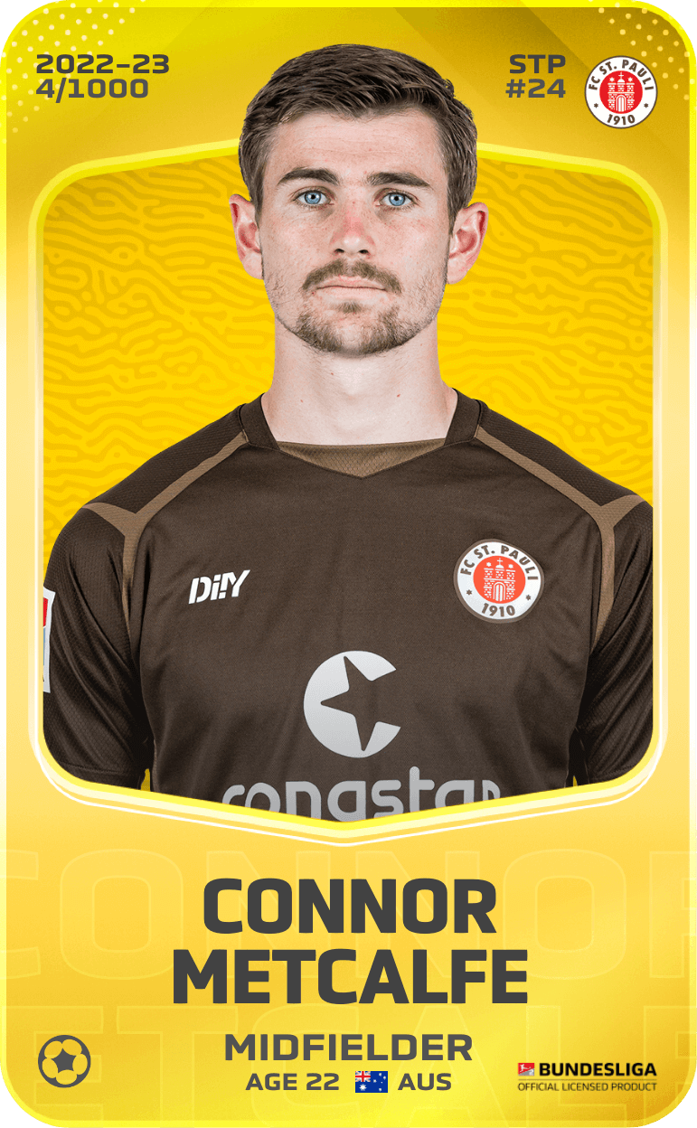 Connor Metcalfe 2022-23 • Limited 4/1000
