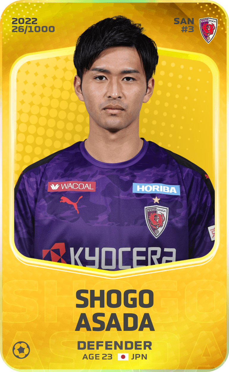 Shogo Asada 2022-23 • Limited 26/1000