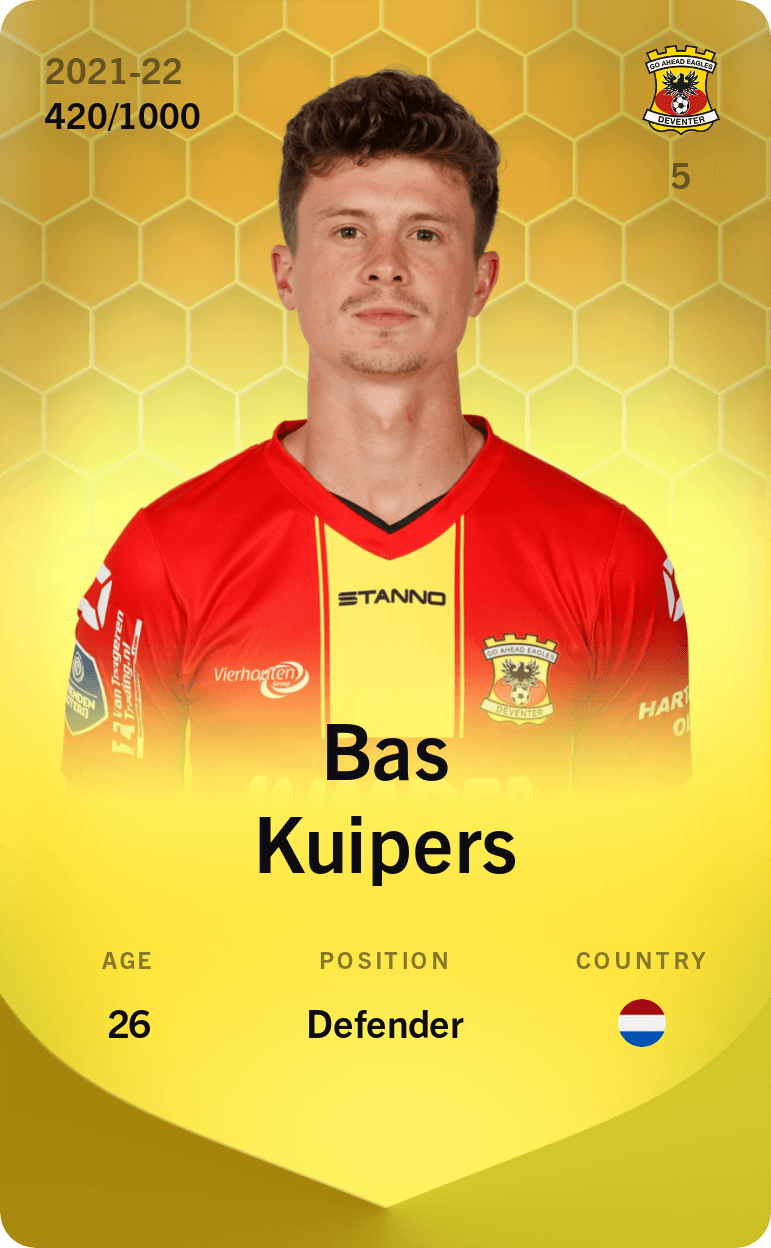 Bas Kuipers 2021-22 • Limited 420/1000