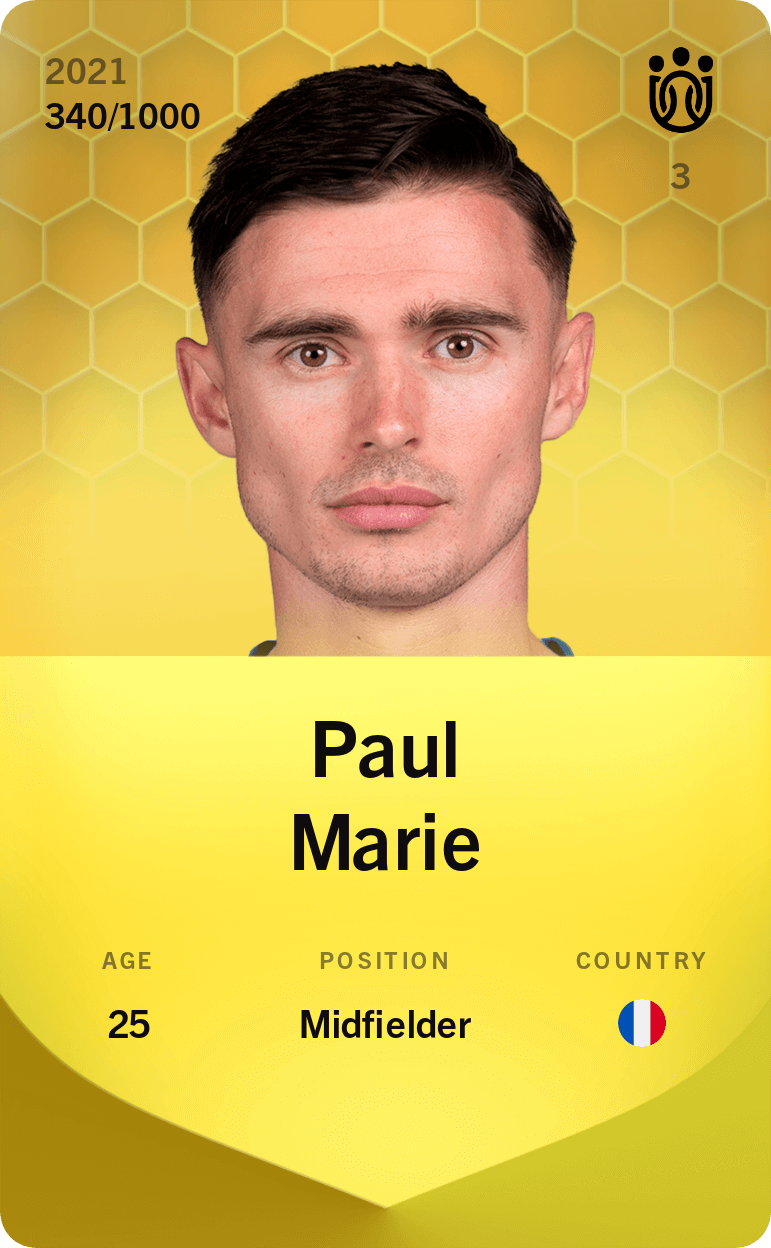 Paul Marie 2021-22 • Limited 340/1000