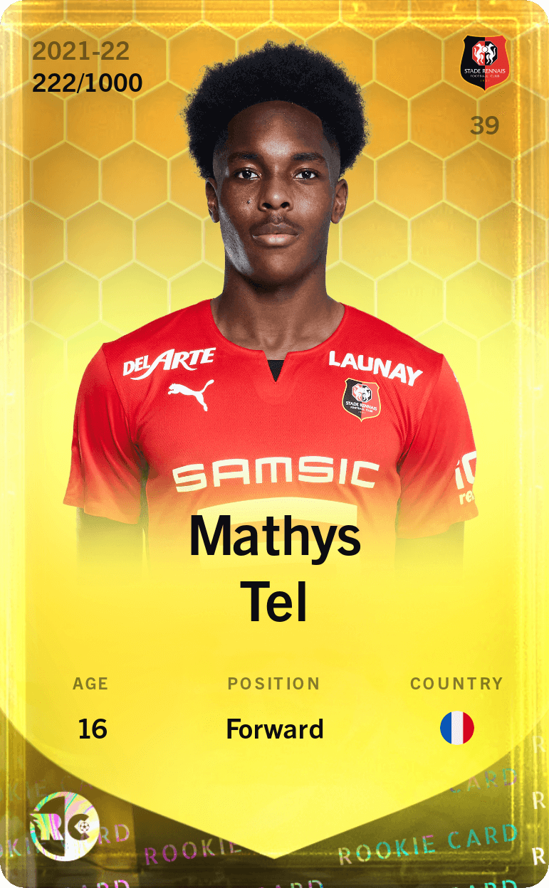 Mathys Tel 2021-22 • Limited 222/1000
