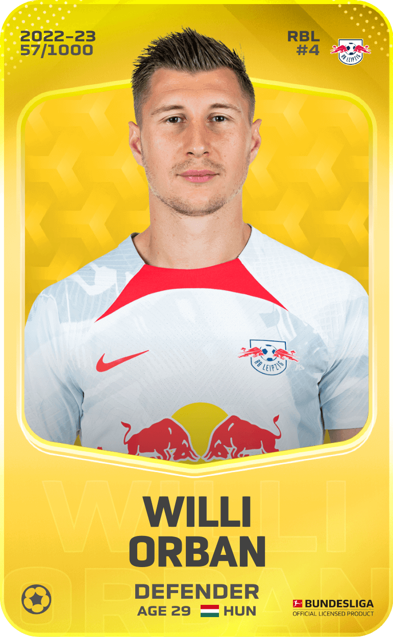 Willi Orban 2022-23 • Limited 57/1000